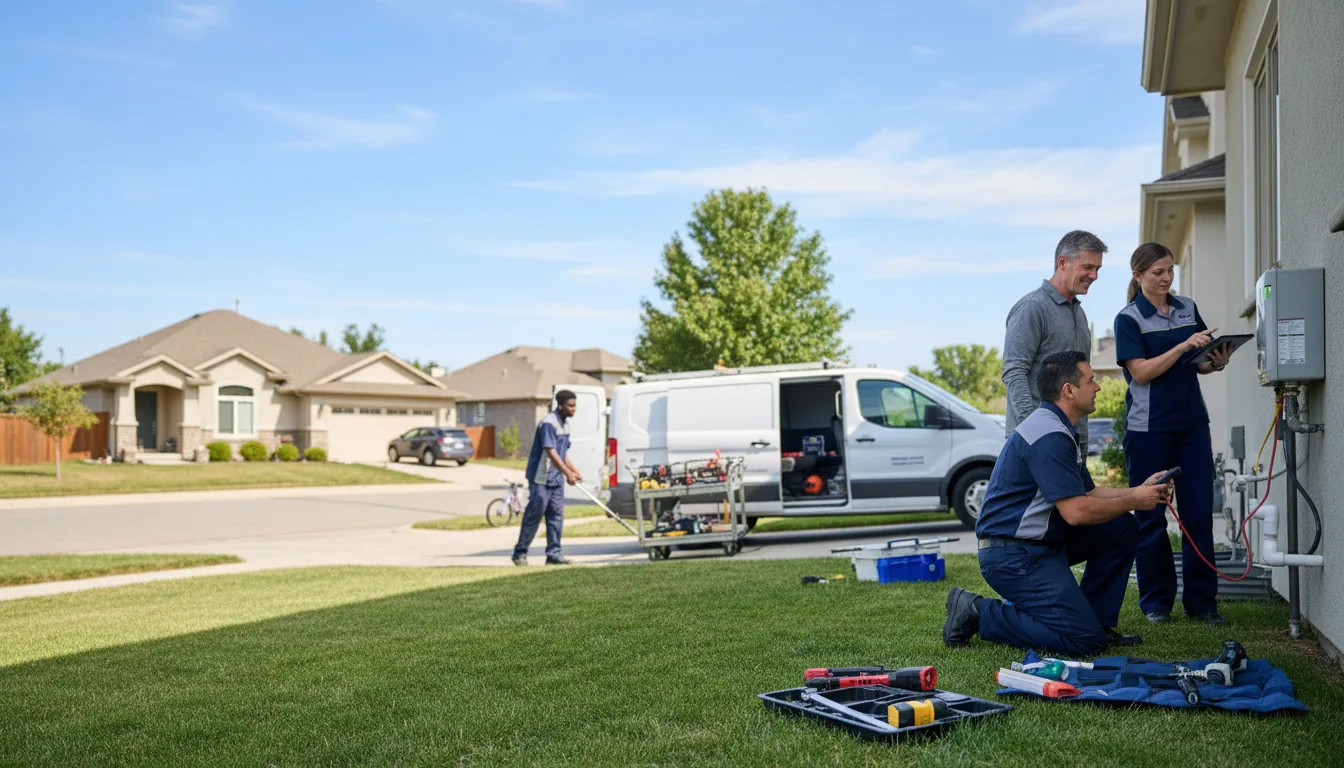 Tankless water heater service in White River, SD